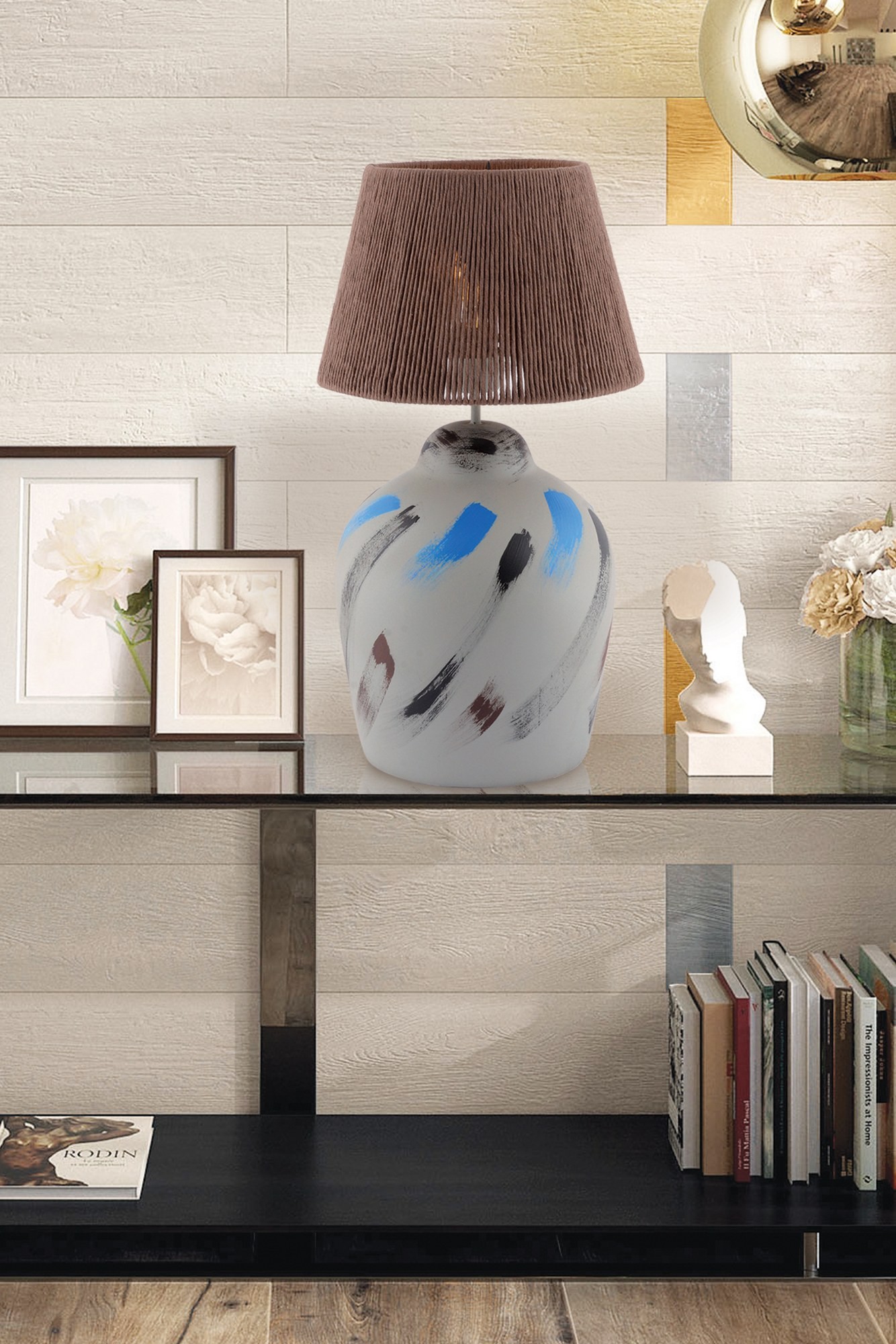 Столна ламба Opviq E27 со штекер