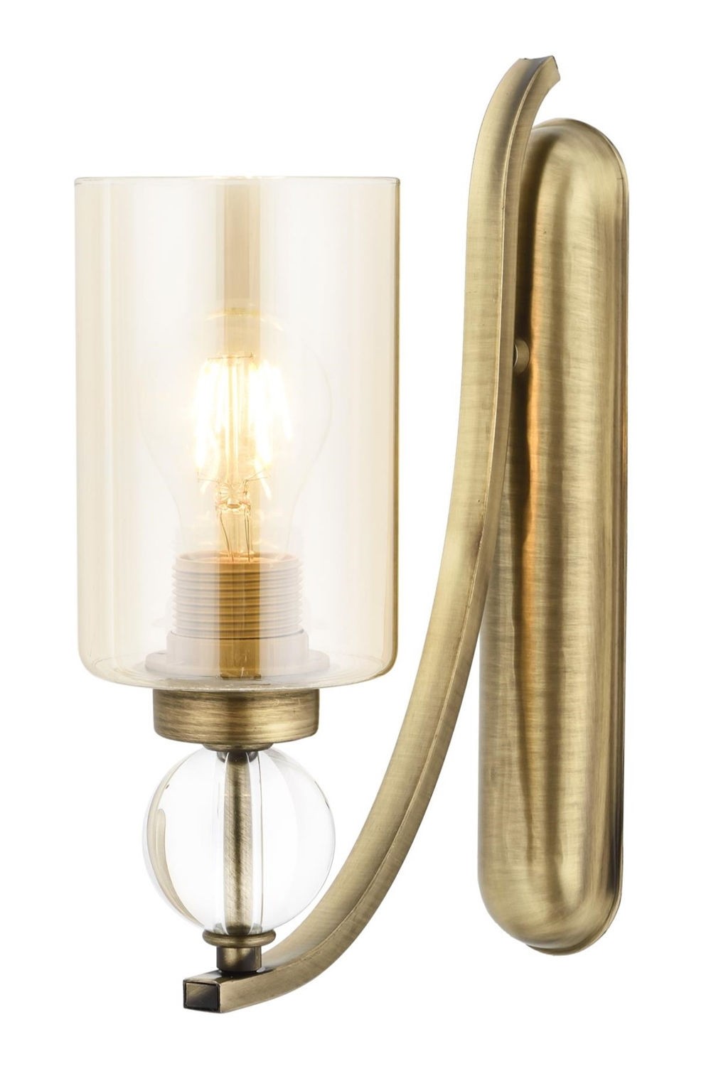 Opviq dzидна светилка E27 Max 6W, кафеава