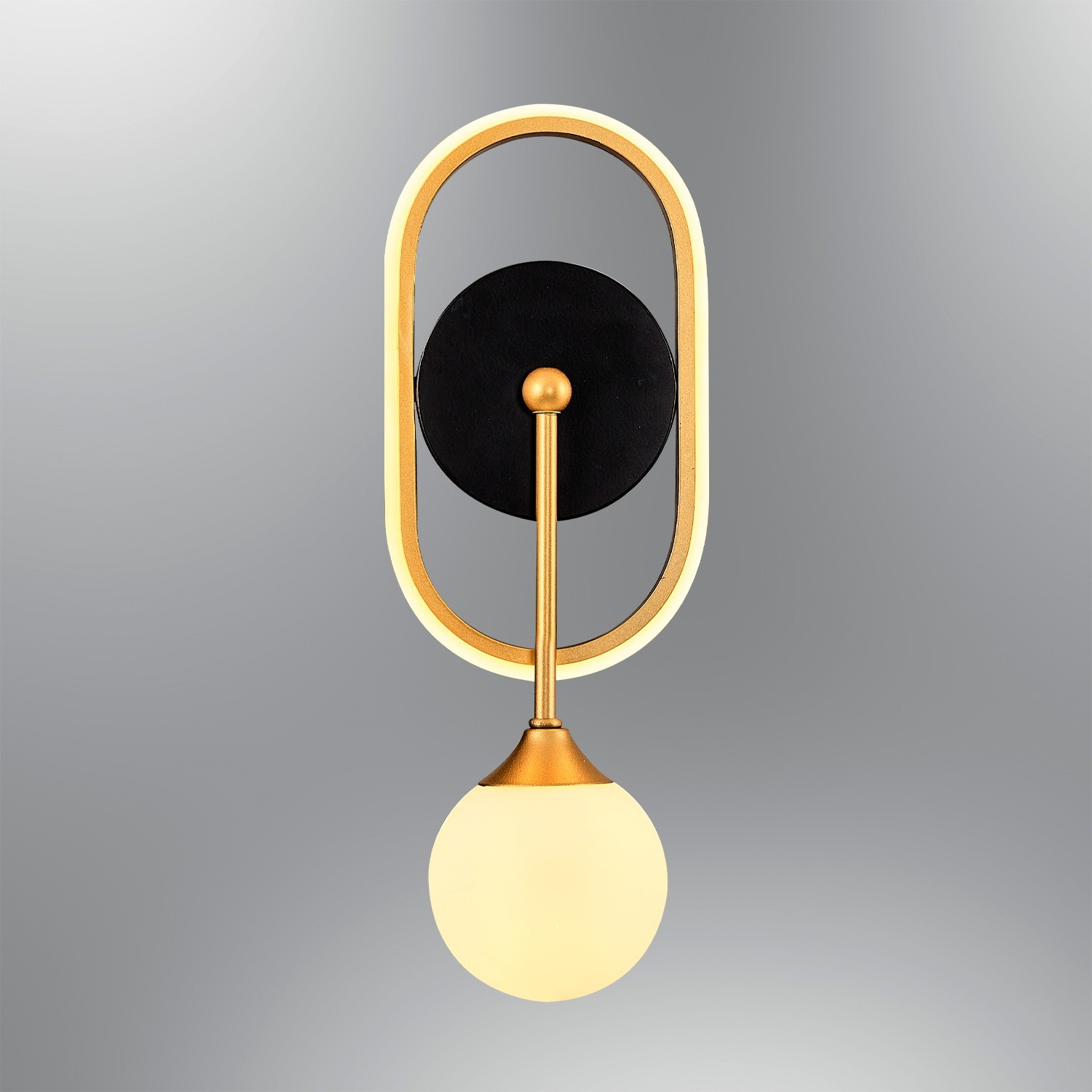 Opviq dzидна светилка 3000K, бронзена