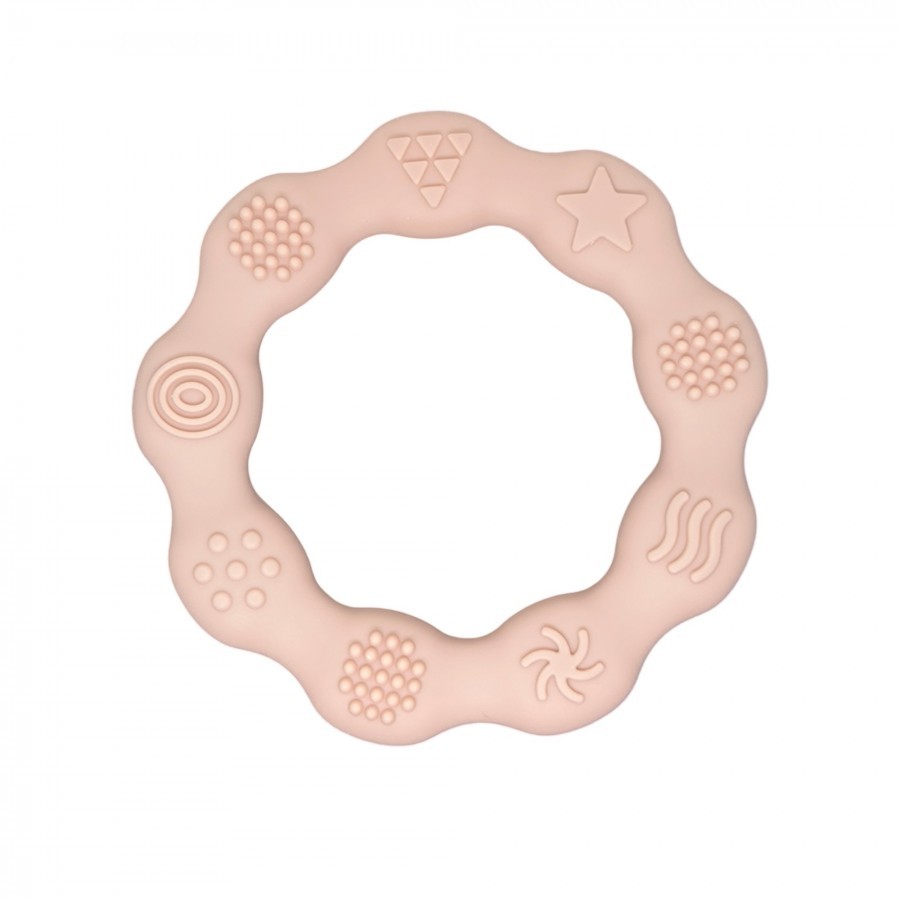 JUNGLE Глодалка силикон прстен розе 3+ 31001769 jungle