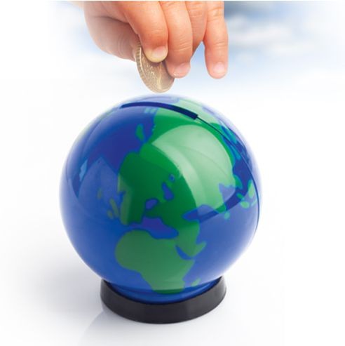 Касичка, Пластична, За пари, Одри, Bank, 006954-5027.23, Сина