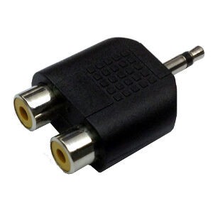 Alfa Electric Приклучок 3.5mm во 2x сокети RCA – AC-009