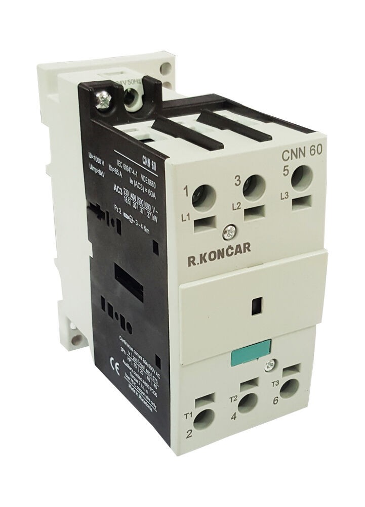 Раде Кончар Контактор 24V AC 60A AC3 ЦНН 60 00