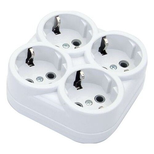 Alfa Electric Кутија со 4 шуко приклучници за продолжен кабел