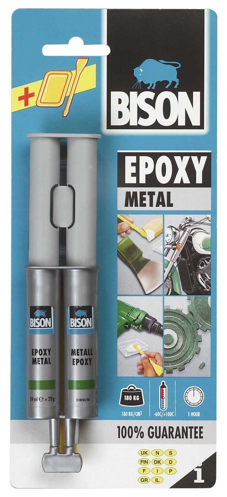 Bison Епокси метал 24мл, Bison