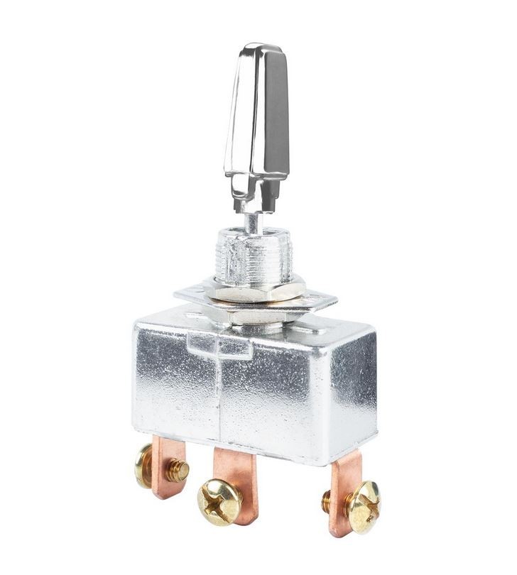 Alfa Electric Прекинувач Ф-12mm 1-0-2, 50A 12V 3 кон. PR-95