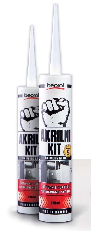 Beorol Акрилен кит бел 280мл