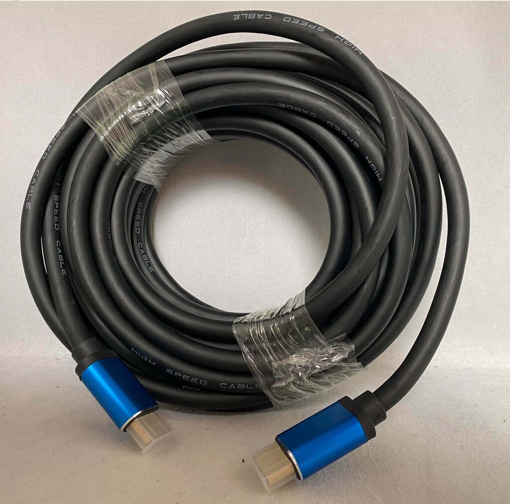 Alfa Electric HDMI 2.0 кабел 8K со метални конектори машко – машко 15.0м HDMI-2.0-8K-METAL-15M