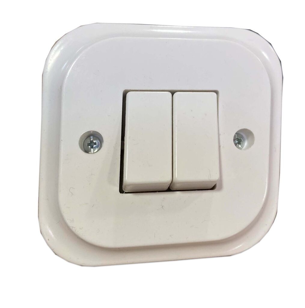 Alfa Electric Сериски прекинувач бела боја 1102.42