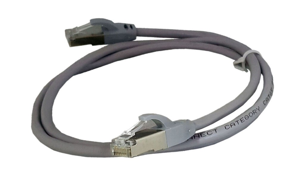 Alfa Electric FTP мрежен кабел 1.0м CAT6 сив FTP-CAT6-1M