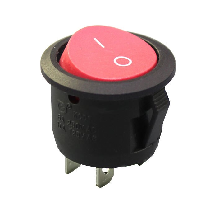 Alfa Electric Прекинувач 0-1.6A 2 клеми црвен PR-97