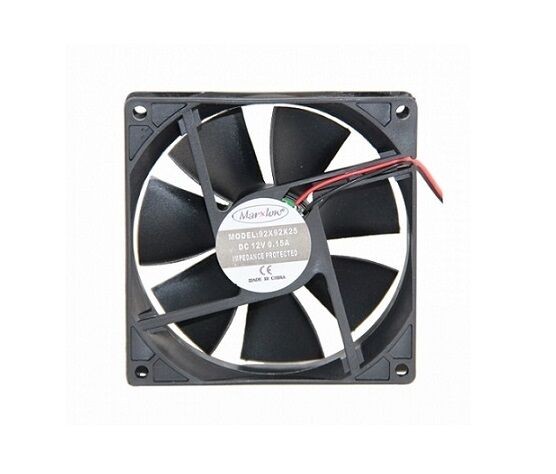 Alfa Electric DC вентилатор 92×92×25mm 12V со 2 проводници ФАН 92*92*25мм 12в