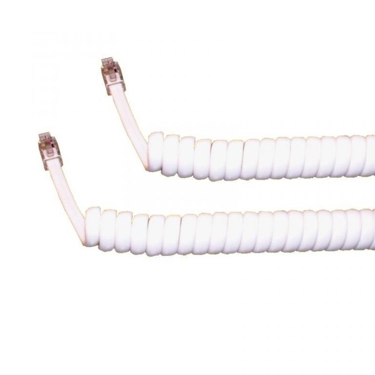 Alfa Electric Спирален кабел за телефонска слушалка 2.0м TEL-0017/2