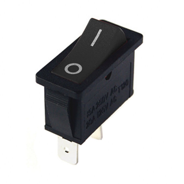 Alfa Electric Прекинувач 0-1 15A 2 кон. црн, 220V 114 ПР-15