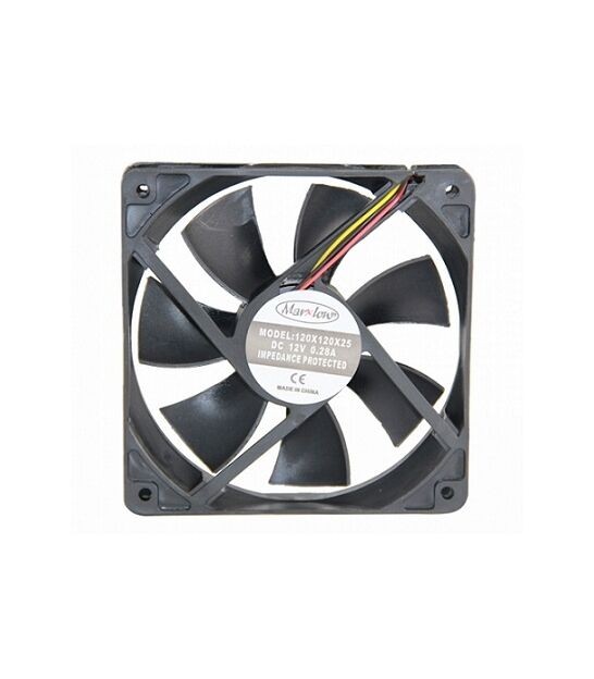 Alfa Electric DC вентилатор 120×120×25mm 12V со 3 жици ФАН 120*120*25мм 12В три жици