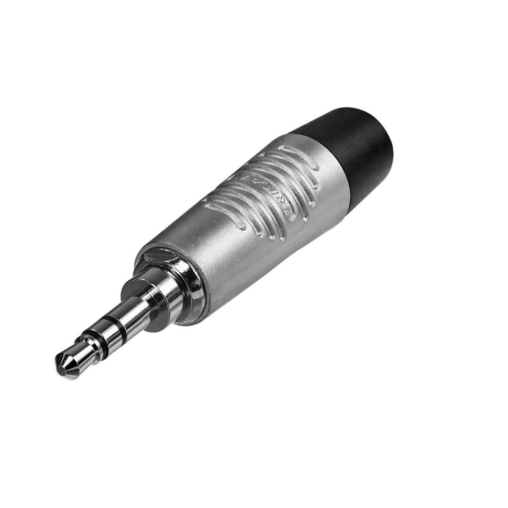 Neutrik 3.5mm стерео сребрен конектор REAN-Neutrik NTR-RTP3C