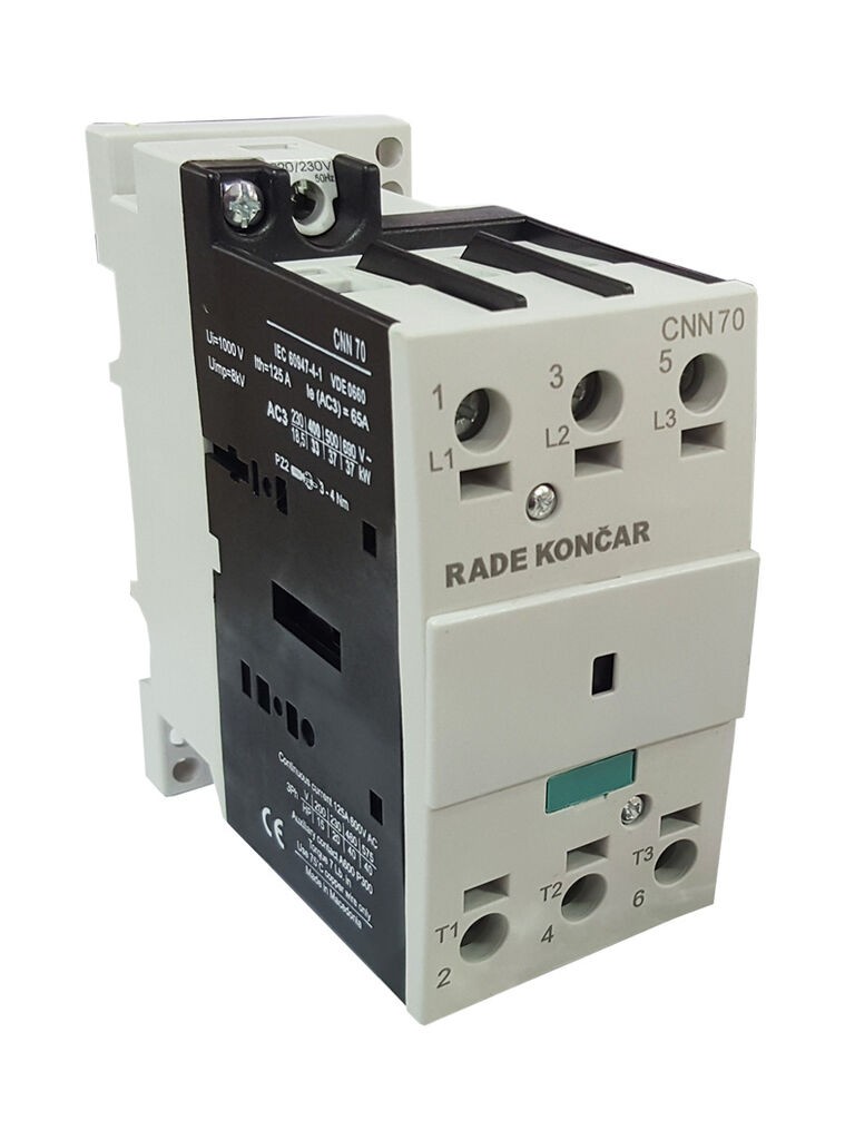 Раде Кончар Контактор 220V AC 70A AC3 ЦНН 70