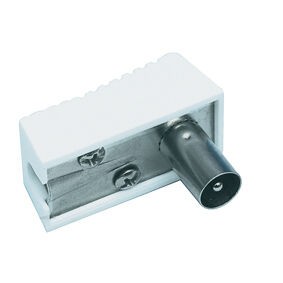 Alfa Electric Коаксијален приклучок машки hooked CZ приклучок