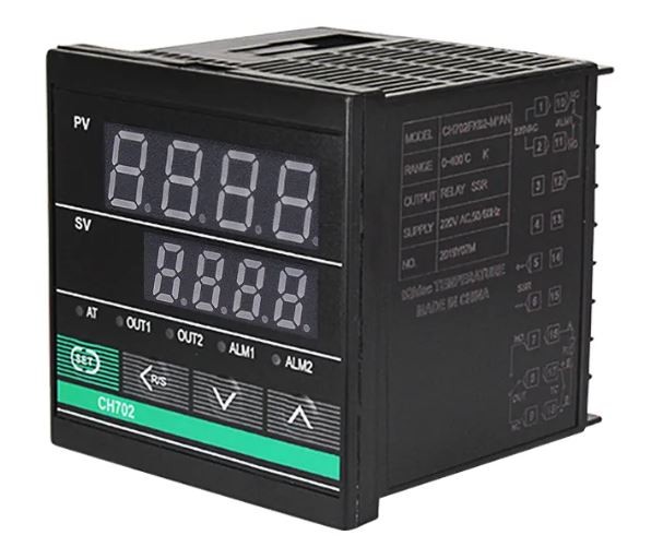 Alfa Electric Универзален терморегулатор 72×72mm 0–400°C ЦХ701