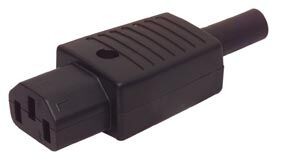 Alfa Electric AC приклучок 6A 250V женски EL-STA001