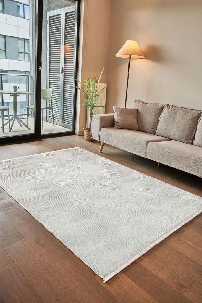Conceptum Hypnose Carpet Cunda Cn009, 80x500 cm, светло сива