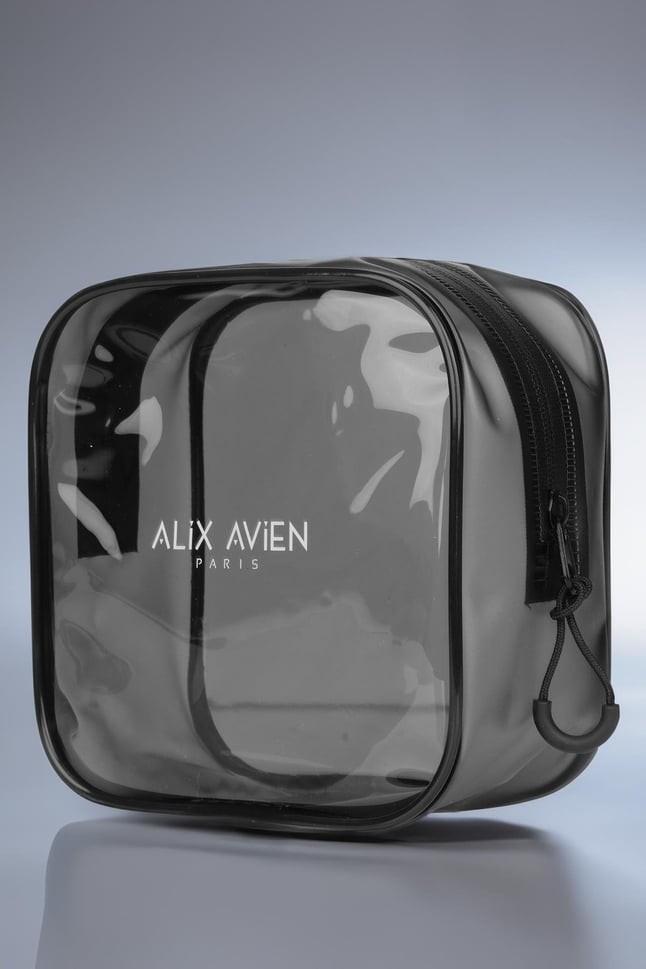 Alix Avien Paris Мини торба за шминка-Alix Avien Mini Cosmetic Bag Black