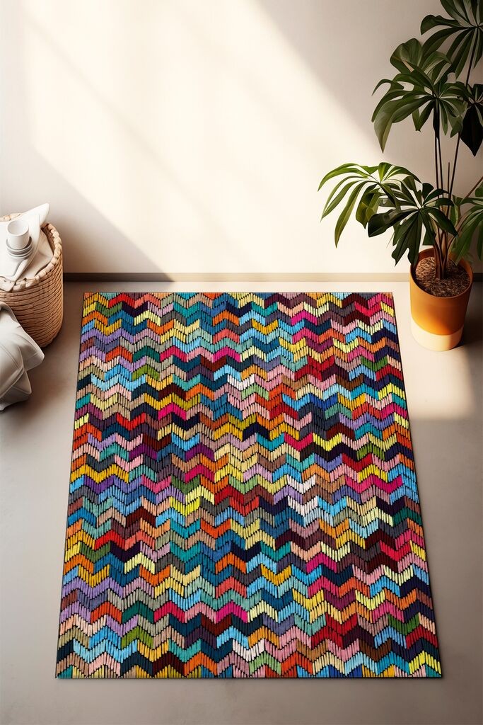 Conceptum Hypnose тепих CT-2380, 120x180 cm, Шарена