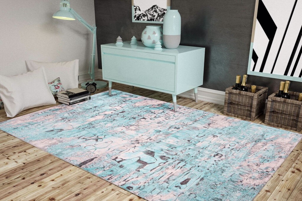 Conceptum Hypnose Carpet Funk -AL 205, 140x190 cm, тиркизна