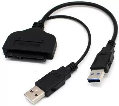 Alfa Electric SATA 3 кабел адаптер за хард диск HDD USB3.0 22p 2.5