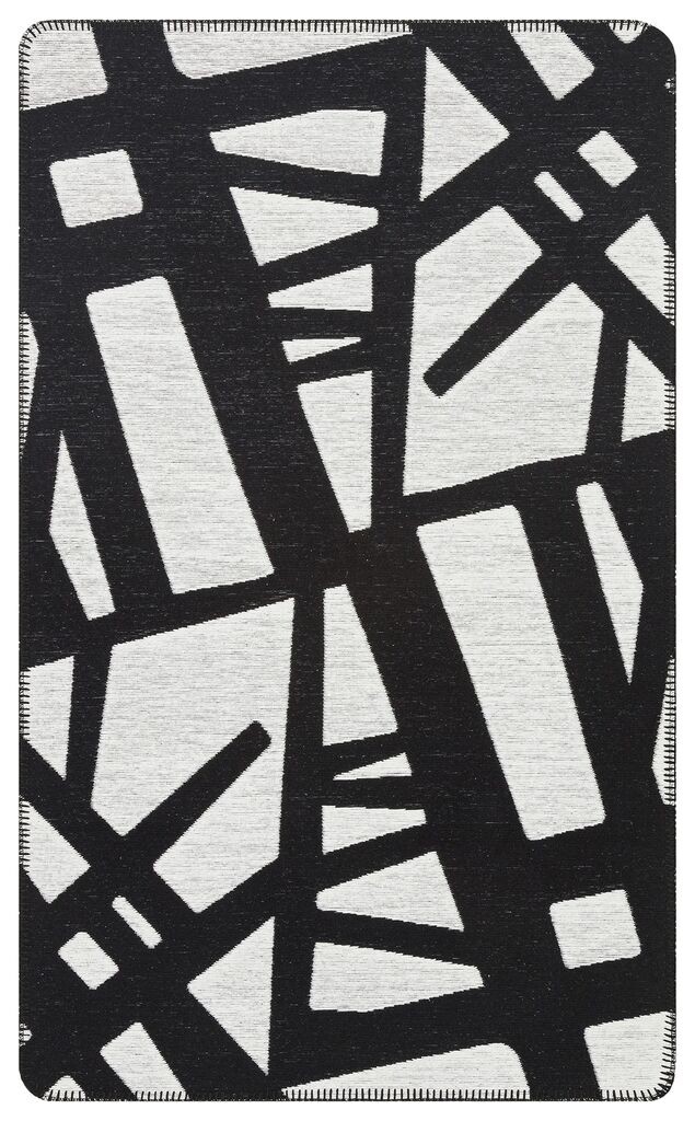 Conceptum Hypnose Carpet Arn 05, 75x180, Бело-црно