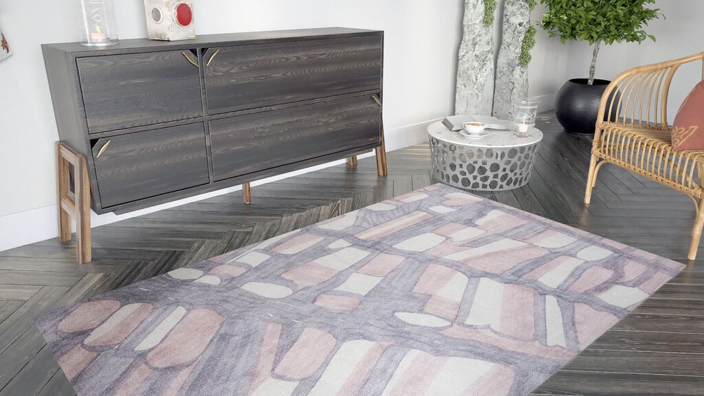 Conceptum Hypnose тепих Ada Gonul -AL 392, 140x190 cm, беж-сиво