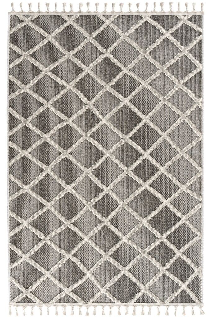 Conceptum Hypnose Carpet Bukle 1409, 80x150 cm, сиво-бело