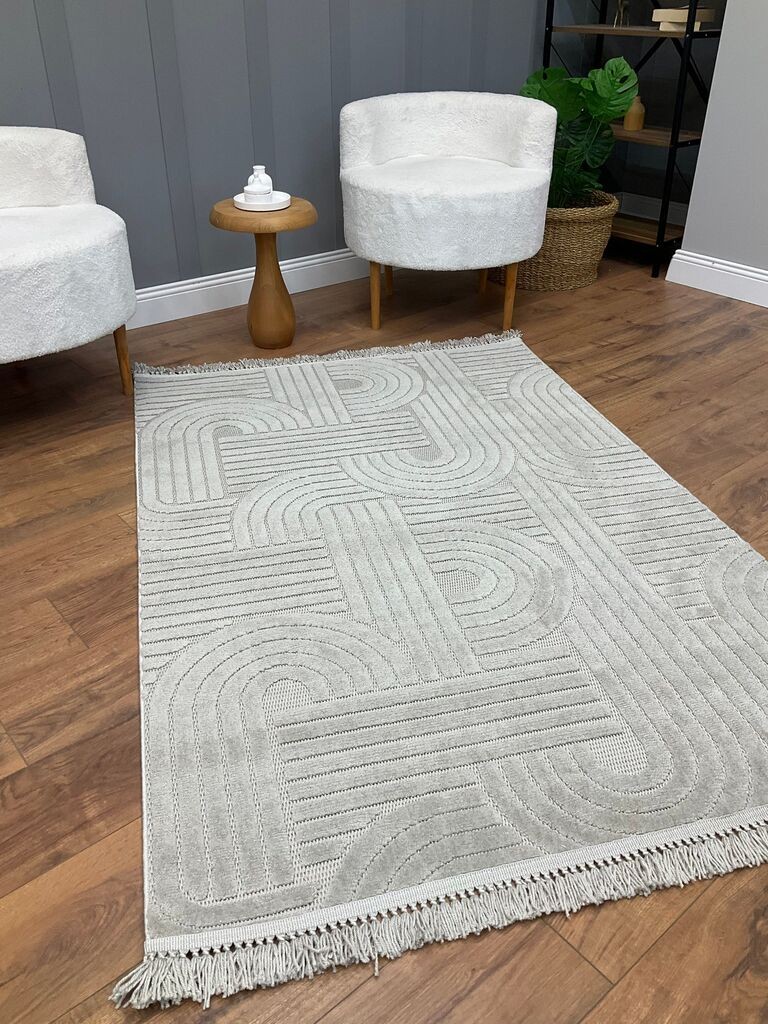 Тепих Conceptum Hypnose Виножито, 160x230 см, Сив