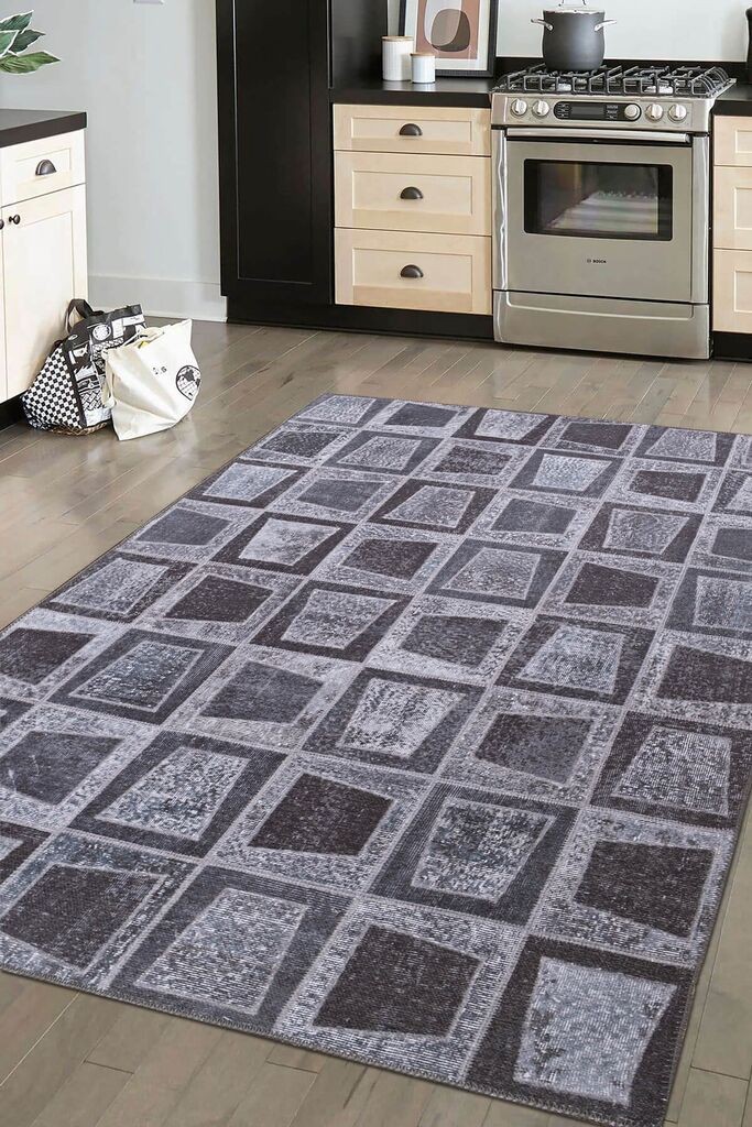 Conceptum Hypnose Carpet Folk -BA 17, 140x190 cm, сива