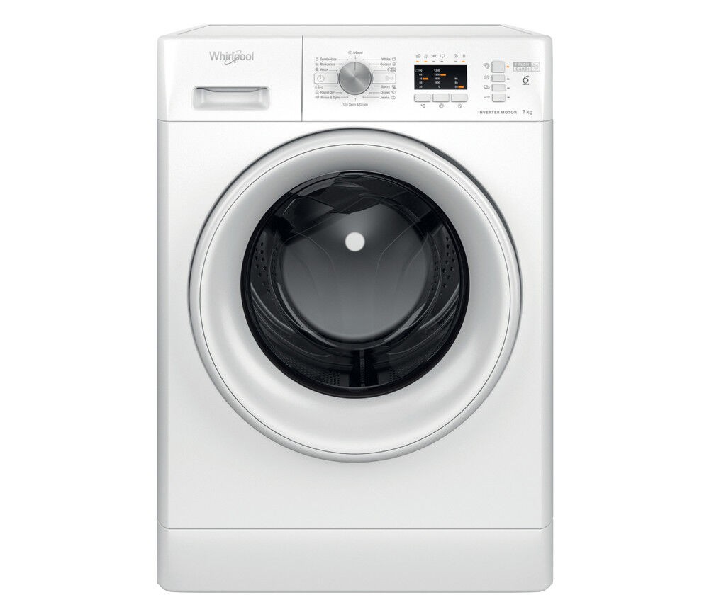 Машина за перење Whirlpool FFL 7269 W EE, капацитет 7 кг, 1200 вртежи во минута, A, бела
