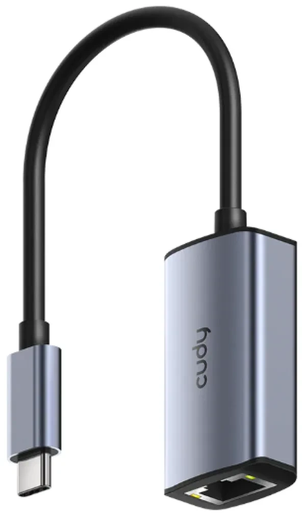 Cudy USB-C адаптер за Gigabit Ethernet UE10C, 10/100/1000 Mbps