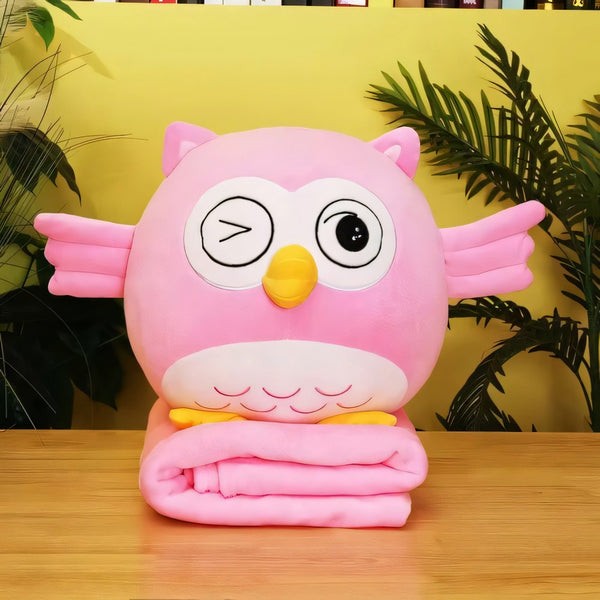 Играчка со ќебе Бувче - розева боја