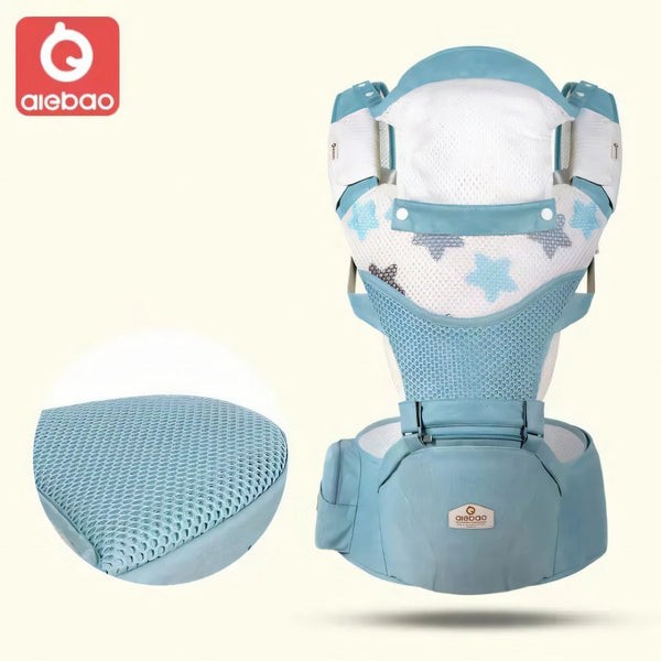 Носилка за бебе - кенгур - сина