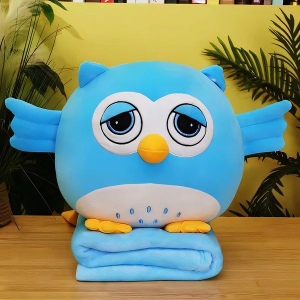 Играчка со ќебе Бувче - сина боја