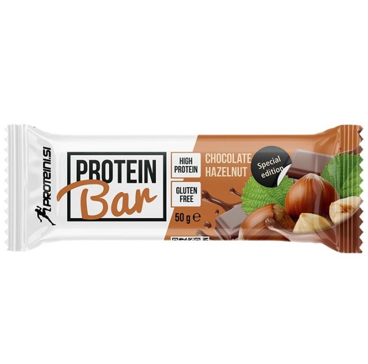 PROTEIN.SI Протеински бар чоколадо, лешник, 50гр