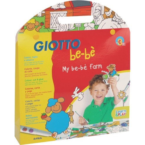 FILA Сет За Цртање И Играње,  Giotto be-be, 465600