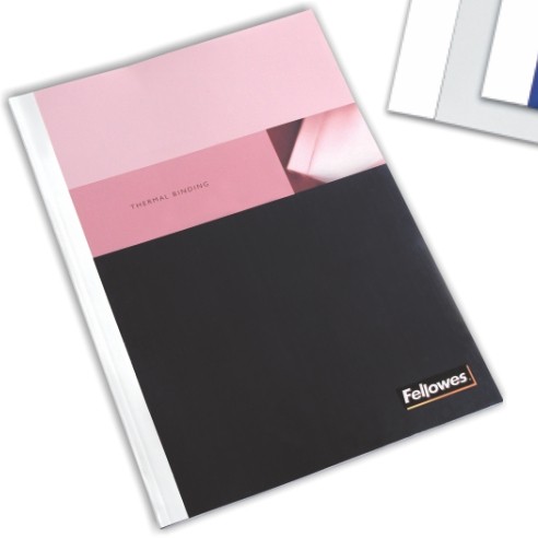 FELLOWES Корици, За термално вкоричување, А4, 6мм, 1/100, 53154