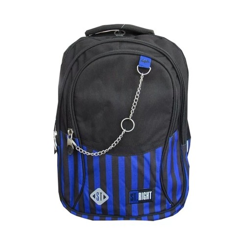 MJW Ранец, Black & Blue, 4 Прегради, Mjw, St.Right, 32x43x21цм