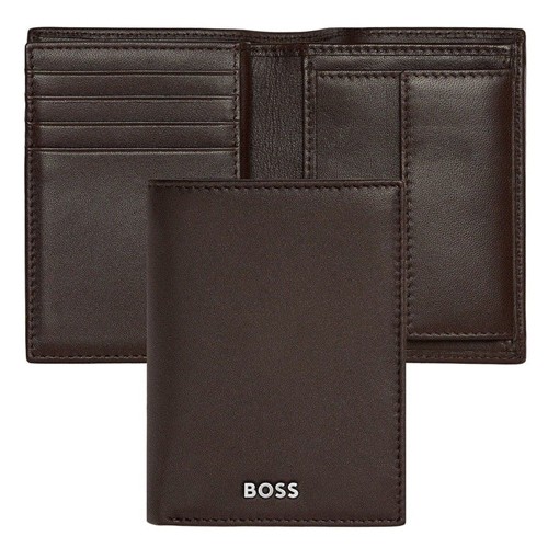 BOSS Футрола, За кредитни картички, Classic smooth, HLG403Y, 8*11*2цм, Кафеава