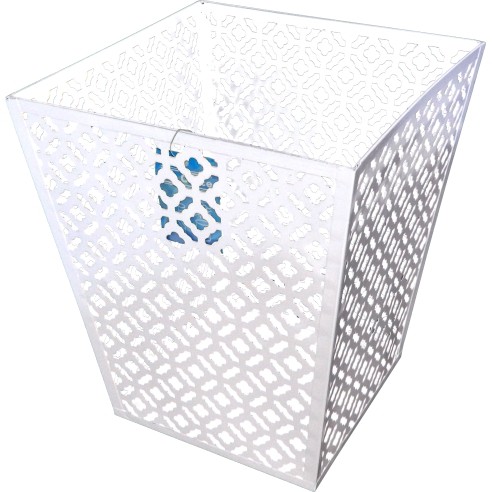 LANDA Корпа Метална Аму 3335 Ах Коцка 270*200*313Мм Бела