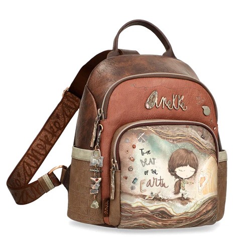 ANEKKE Ранец, 3 Прегради, Core, 39805-213, 28x29x14цм