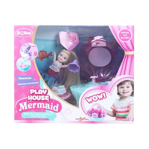 STATOVAC Играчка, Сет Кукли со Сирена, Play House, Boneca, 858123