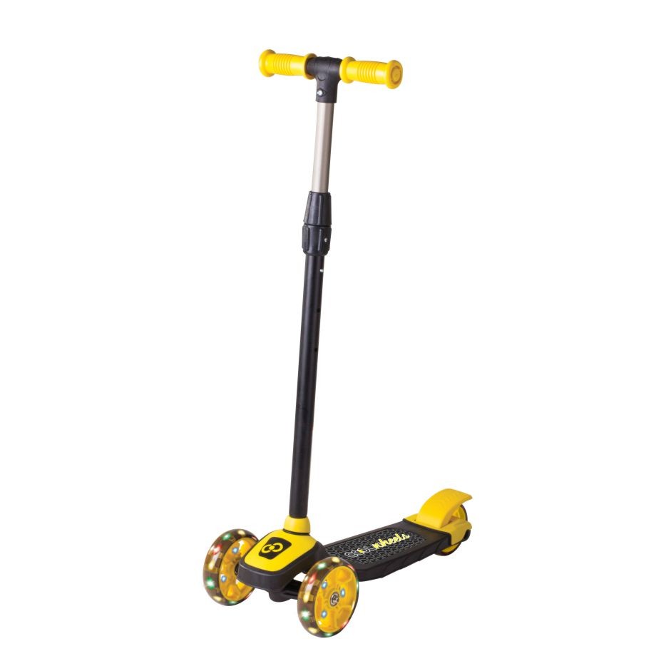 COOL WHEELS Тротинет, Со светло, Twist, FR58925, Жолта