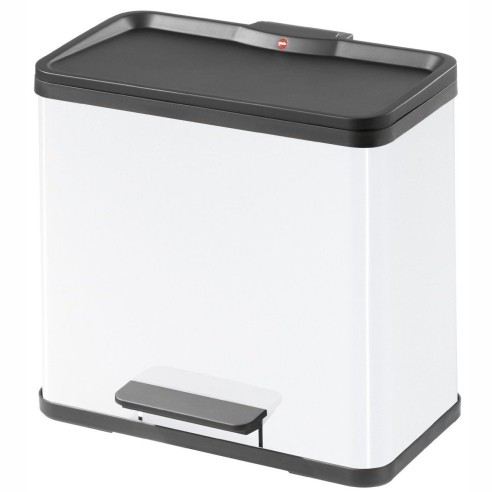 HAILO Канта за отпадоци,ТРИО 3*11L, 47*25*44см., со педала, 0633-419, бела