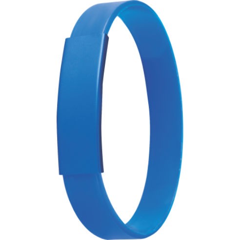 MIDOCEAN BRANDS Нараквица, Силиконска, МО7838-04, 20.5*1.1цм, Сина